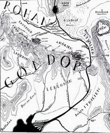 Карта Гондора